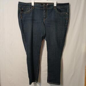 Torrid Stretch Jeans‎ Womens Size 26R Blue Denim Straight Leg Comfort